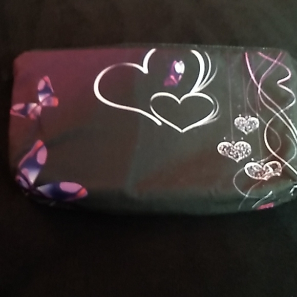 NEW-COSMETIC BAG- 🦋 and Hearts 💕 - Picture 8 of 10